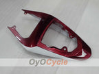 Kit de carenado por inyección para GSXR600 04-05 - Color Rojo Vino, Blanco - Estilo de fábrica #OYO87905238