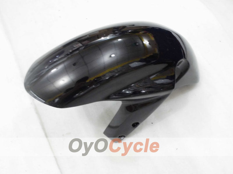 Kit de carenado por inyección para GSX R750 04-05 - Color Vino Tinto, Blanco - Estilo de Fábrica #OYO87905275