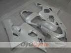 Kit de carenado de inyección para GSXR600 04-05 - Blanco Perla - Estilo de fábrica #OYO87905239