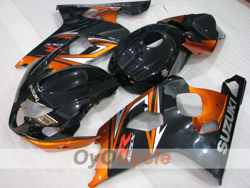 Kit de carenado por inyección para GSXR600 04-05 - Naranja, Negro - Estilo de fábrica #OYO87905241 Imagen principal del producto