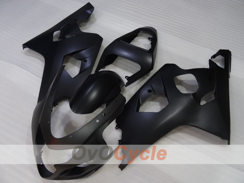Kit de carenado por inyección para GSX R750 04-05 - Negro - Sin pegatinas/calcomanías, estilo de fábrica #OYO87905279 Imagen secundaria del producto