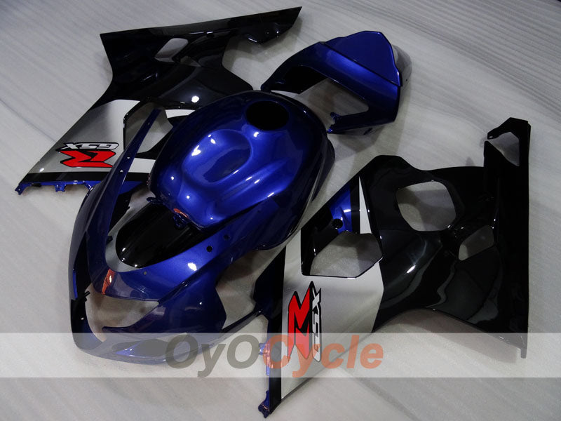 Kit de carenado por inyección para GSX R750 04-05 - Azul, Negro, Gris - Estilo de fábrica #OYO87905280 Imagen principal del producto