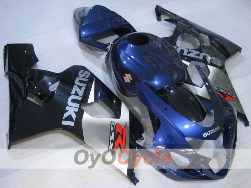 Kit de carenado por inyección para GSX R750 04-05 - Azul, Negro - Estilo de fábrica #OYO87905282 Imagen secundaria del producto