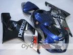 Kit de carenado por inyección para GSX R750 04-05 - Azul, Negro - Estilo de fábrica #OYO87905282