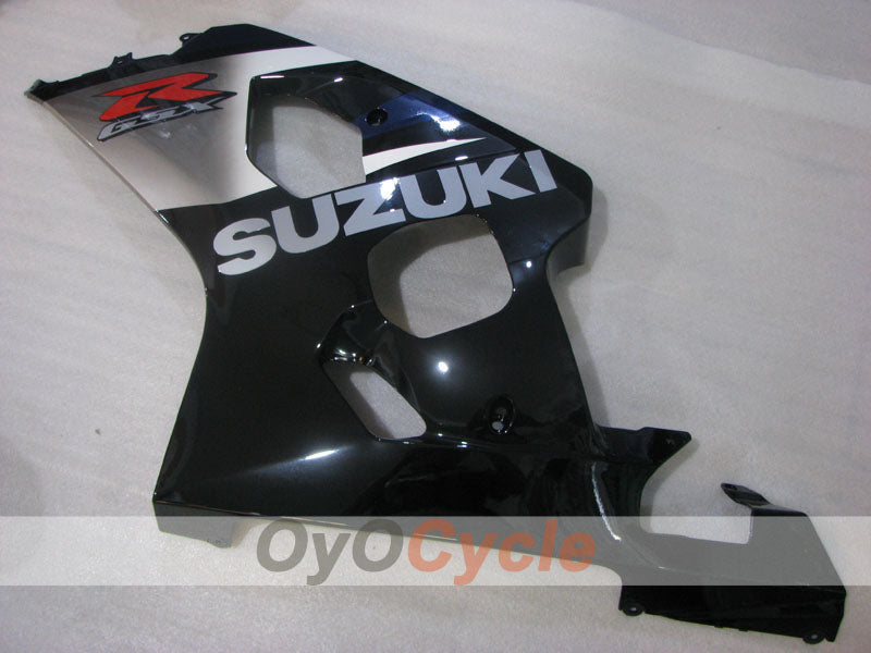 Kit de carenado por inyección para GSX R750 04-05 - Azul, Negro - Estilo de fábrica #OYO87905282