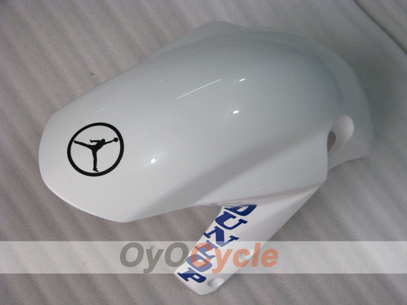 Kit de carenado de inyección para GSX R750 04-05 - Azul, Blanco - Jordan #OYO87905287