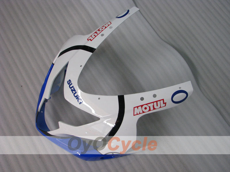 Kit de carenado de inyección para GSX R750 04-05 - Azul, Blanco - Jordan #OYO87905287