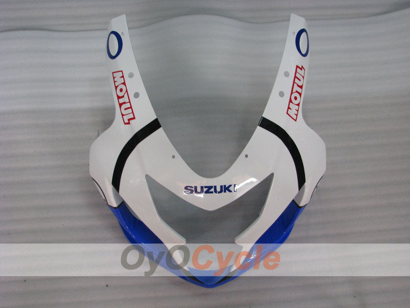 Kit de carenado de inyección para GSX R750 04-05 - Azul, Blanco - Jordan #OYO87905287
