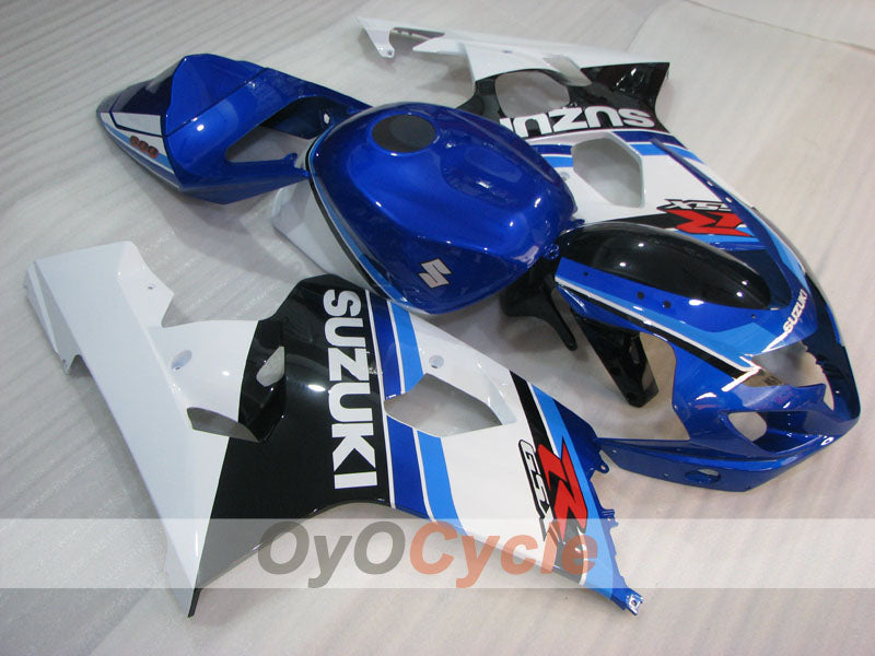 Carenado de inyección para GSX R750 04-05 - Blanco, Negro - Estilo de fábrica #OYO87905289 Imagen principal del producto