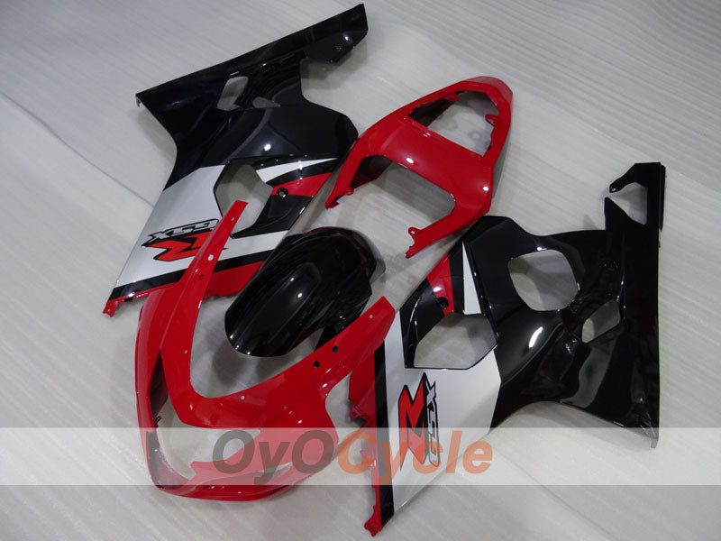 Kit de carenado por inyección para GSX R750 04-05 - Rojo, Negro - Estilo de fábrica #OYO87905290 Imagen secundaria del producto
