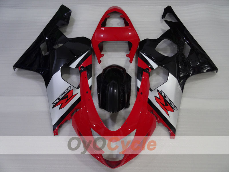 Kit de carenado inyectado para GSXR600 04-05 - Rojo, Negro - Estilo de fábrica #OYO87905250 Imagen secundaria del producto