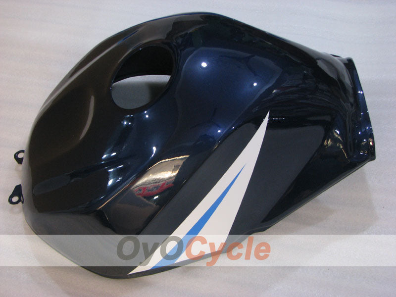 Kit de carenado por inyección para GSX R750 04-05 - Azul, Blanco - Estilo de fábrica #OYO87905291