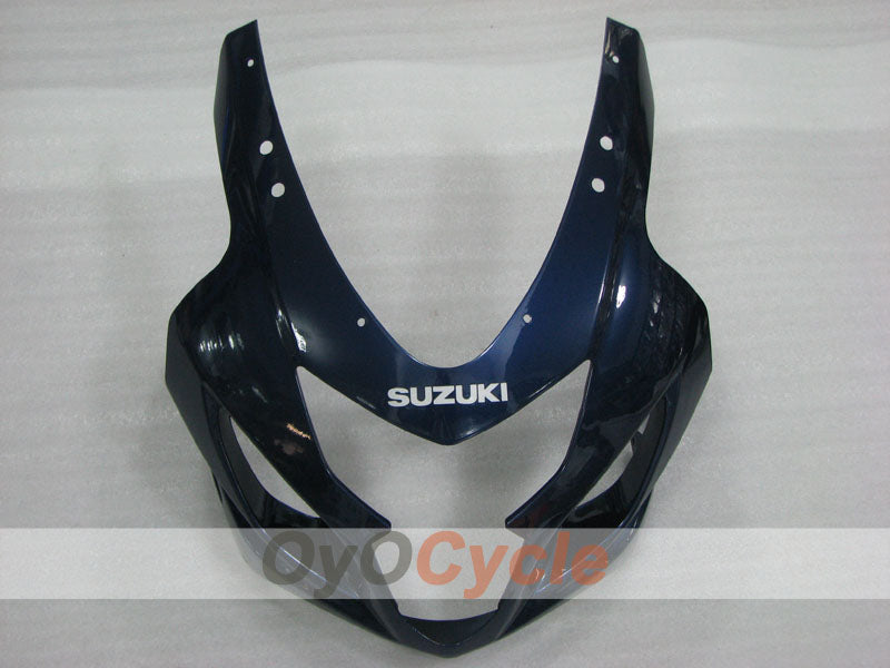 Kit de carenado por inyección para GSX R750 04-05 - Azul, Blanco - Estilo de fábrica #OYO87905292