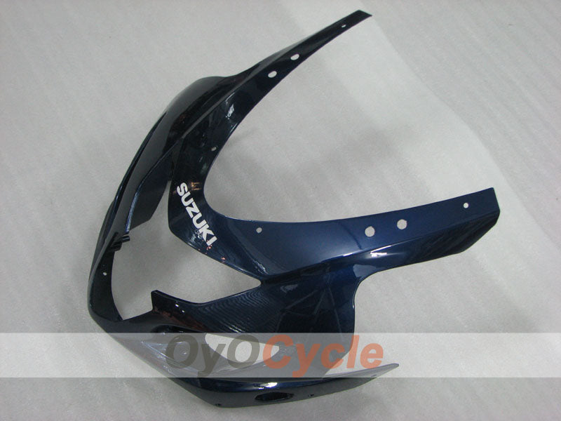 Kit de carenado por inyección para GSX R750 04-05 - Azul, Blanco - Estilo de fábrica #OYO87905292
