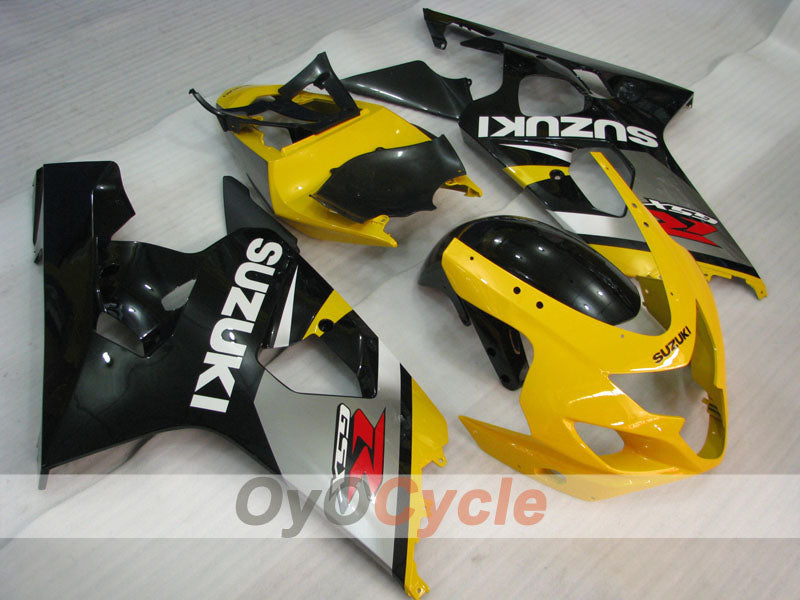 Carenado de inyección para GSX R750 04-05 - Amarillo, Negro - Estilo de fábrica #OYO87905293 Imagen principal del producto