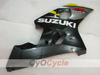 Carenado de inyección para GSX R750 04-05 - Amarillo, Negro - Estilo de fábrica #OYO87905293