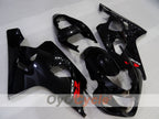 Kit de carenado por inyección para GSX R750 04-05 - Negro - Estilo de fábrica #OYO87905294