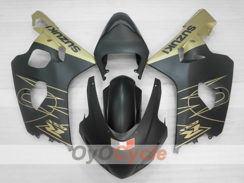 Kit de carenado por inyección para GSX R750 04-05 - Negro, Dorado, Mate - Estilo de fábrica #OYO87905295 Imagen secundaria del producto