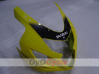 Kit de carenado por inyección para GSX R750 04-05 - Amarillo, Negro - Estilo de fábrica #OYO87905296
