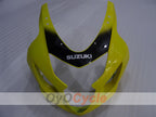 Kit de carenado por inyección para GSX R750 04-05 - Amarillo, Negro - Estilo de fábrica #OYO87905296