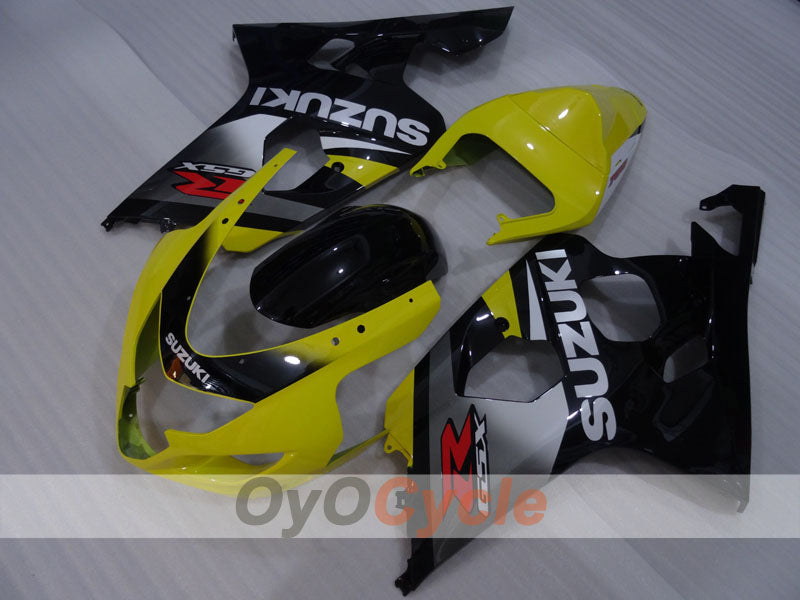 Kit de carenado por inyección para GSX R750 04-05 - Amarillo, Negro - Estilo de fábrica #OYO87905296 Imagen principal del producto