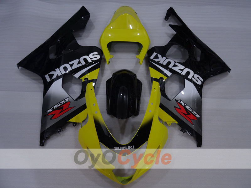 Kit de carenado por inyección para GSXR600 04-05 - Amarillo, Negro - Estilo de fábrica #OYO87905256 Imagen secundaria del producto