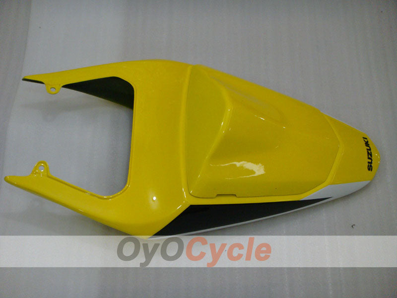 Kit de carenado por inyección para GSXR600 04-05 - Amarillo, Negro - Estilo de fábrica #OYO87905257
