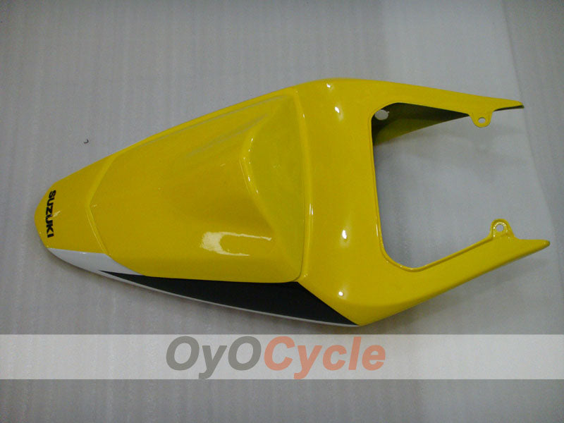 Kit de carenado por inyección para GSXR600 04-05 - Amarillo, Negro - Estilo de fábrica #OYO87905257