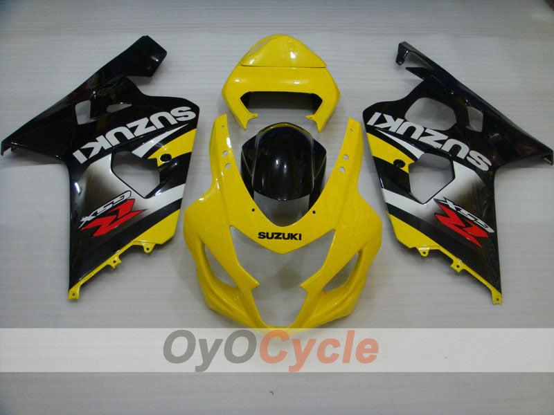 Kit de carenado de inyección para GSX R750 04-05 - Amarillo, Negro - Estilo de fábrica #OYO87905297 Imagen secundaria del producto