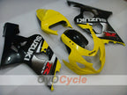 Kit de carenado por inyección para GSXR600 04-05 - Amarillo, Negro - Estilo de fábrica #OYO87905257