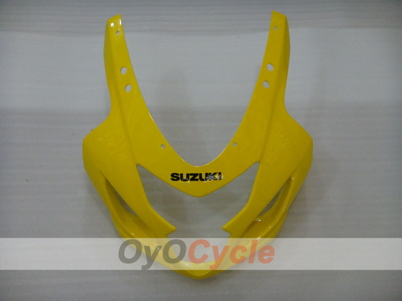 Kit de carenado por inyección para GSXR600 04-05 - Amarillo, Negro - Estilo de fábrica #OYO87905257