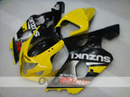 Kit de carenado por inyección para GSX R750 04-05 - Amarillo, negro - Estilo de fábrica #OYO87905298