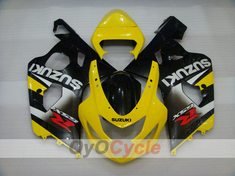 Kit de carenado por inyección para GSXR600 04-05 - Amarillo, Negro - Estilo de fábrica #OYO87905258 Imagen secundaria del producto