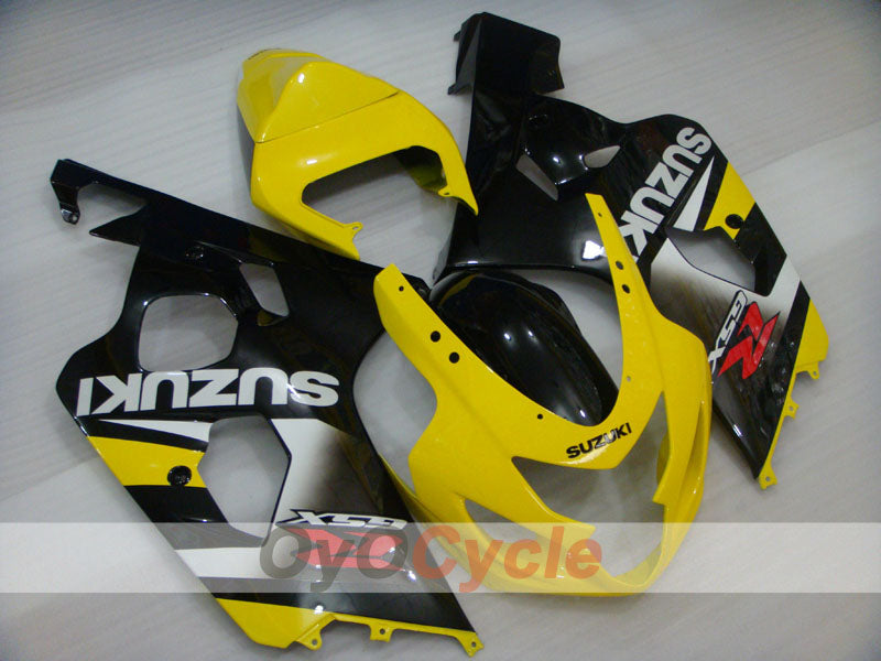 Kit de carenado por inyección para GSXR600 04-05 - Amarillo, Negro - Estilo de fábrica #OYO87905258 Imagen principal del producto