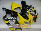 Kit de carenado por inyección para GSX R750 04-05 - Amarillo, negro - Estilo de fábrica #OYO87905298