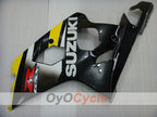 Kit de carenado por inyección para GSX R750 04-05 - Amarillo, negro - Estilo de fábrica #OYO87905298
