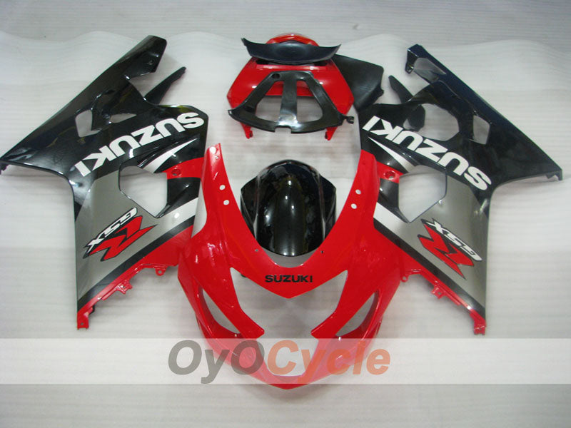 Kit de carenado por inyección para GSXR600 04-05 - Rojo, Negro - Estilo de fábrica #OYO87905260 Imagen secundaria del producto
