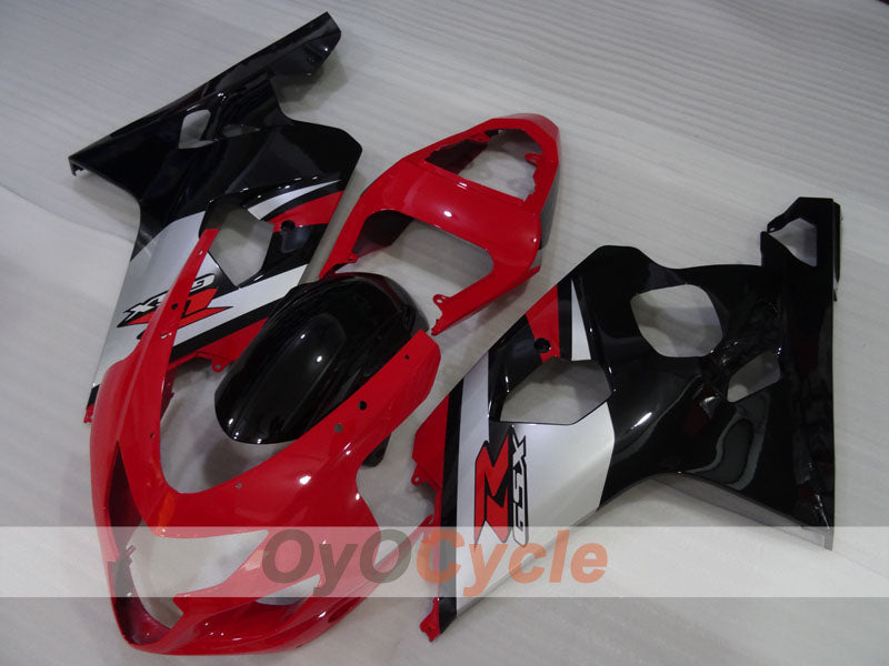 Carenado inyectado para GSX R750 04-05 - Rojo, Negro - Estilo de fábrica #OYO87905301 Imagen secundaria del producto