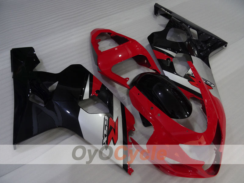 Carenado inyectado para GSX R750 04-05 - Rojo, Negro - Estilo de fábrica #OYO87905301 Imagen principal del producto