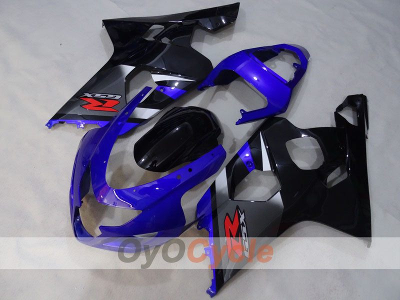 Kit de carenado por inyección para GSXR600 04-05 - Azul, Negro - Estilo de fábrica #OYO87905262 Imagen secundaria del producto