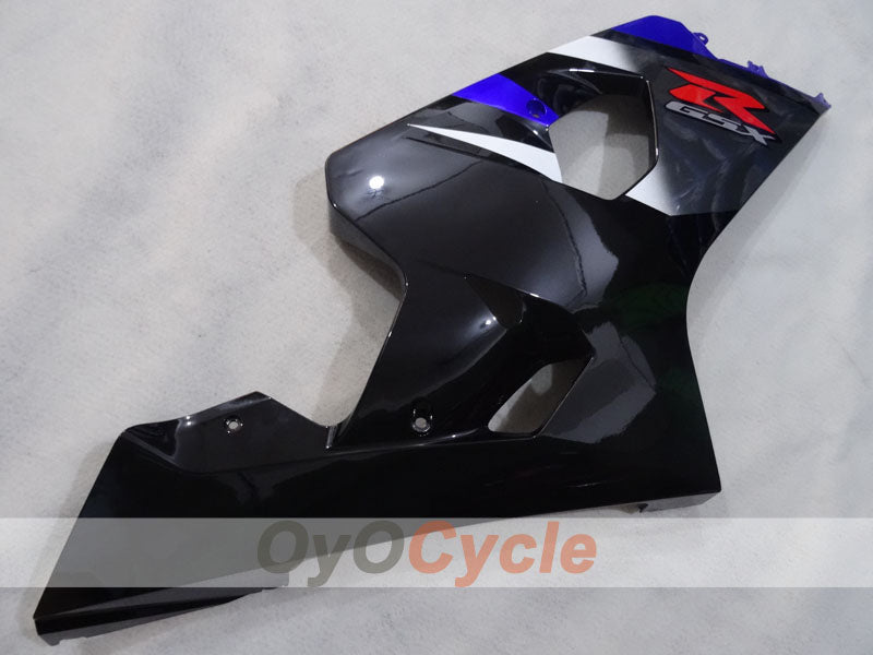 Kit de carenado por inyección para GSXR600 04-05 - Azul, Negro - Estilo de fábrica #OYO87905262