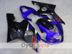 Kit de carenado por inyección para GSXR600 04-05 - Azul, Negro - Estilo de fábrica #OYO87905262