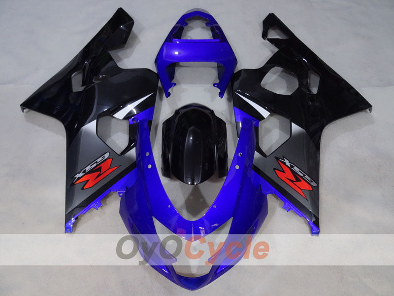 Carenado de inyección para GSX R750 04-05 - Azul, Negro - Estilo de fábrica #OYO87905284 Imagen secundaria del producto