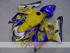 Kit de carenado por inyección para GSXR600 04-05 - Amarillo, Azul - Corona, MOTUL #OYO87905263