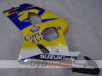 Kit de carenado por inyección para GSXR600 04-05 - Amarillo, Azul - Corona, MOTUL #OYO87905263