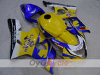 Kit de carenado por inyección para GSXR600 04-05 - Amarillo, Azul - Corona, MOTUL #OYO87905263