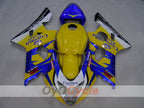 Kit de carenado por inyección para GSXR600 04-05 - Amarillo, Azul - Corona, MOTUL #OYO87905263
