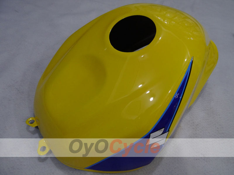 Kit de carenado por inyección para GSXR600 04-05 - Amarillo, Azul - Corona, MOTUL #OYO87905263