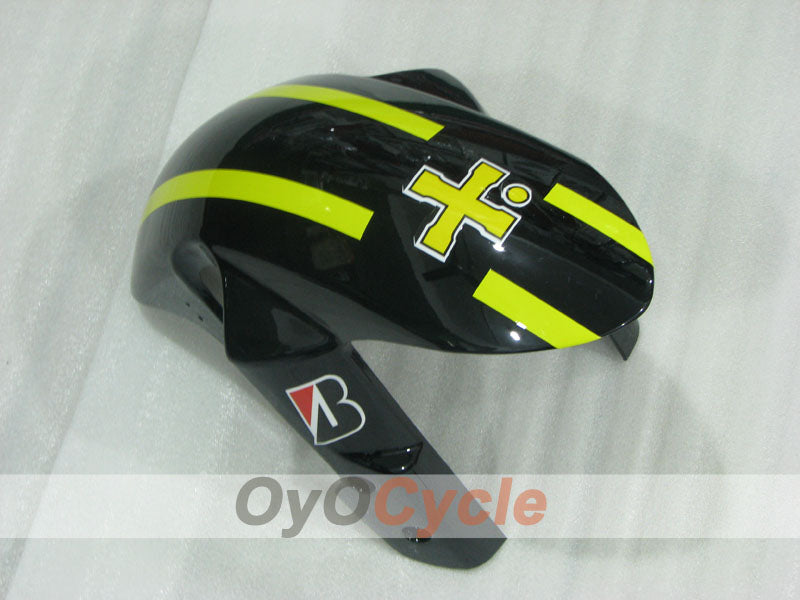 Carenado de inyección para GSX R600 06-07 - Amarillo, Negro - Rizla+ #OYO87905303