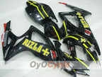 Carenado de inyección para GSX R600 06-07 - Amarillo, Negro - Rizla+ #OYO87905303